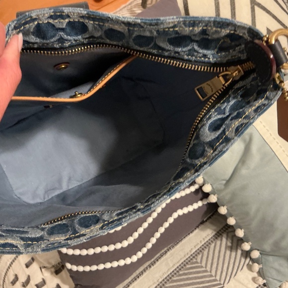 Coach Denim Tali Bucket - Picture 6 of 7